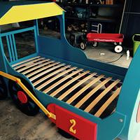 Train Bed for Grandson