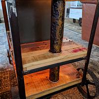 Steampunk Utility Side Table
