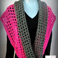 Free pattern - Coraline in San Francisco cowl wrap