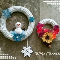 Fall into Winter Wreaths  - Project by tkulling