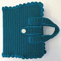 Lovely Ladies Large Teal Bible Cover