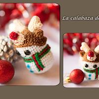 Snowman Amigurumi - La Calabaza de Jack