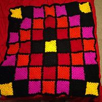 Bright patchwork granny - Project by Nicole