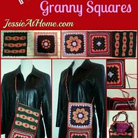 How to make a bag out of 3 Granny Squares