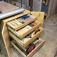 Tablesaw Accessories Cart