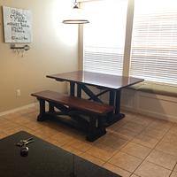 Table Bench & Built in (lots of pics) - Project by TonyCan