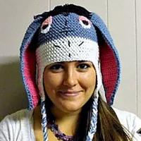 Eeyore inspired crocheted Hat - Project by bamwam