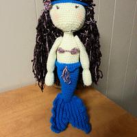 Crocheted Mermaid Doll - Project by bamwam
