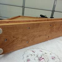 Flag Memorial Case with Urn Box