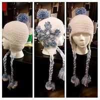 Snowflake beanie