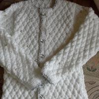 a sparkly cardiganfora 7-8 yrs  - Project by evepudding