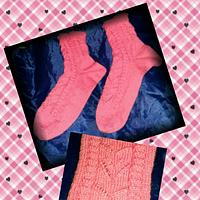 Loves Wing socks - Project by klharper14