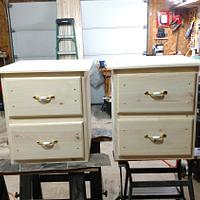 Matching nightstands - Project by Ed Schroeder