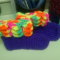 Flower Booties  - Project by Tina
