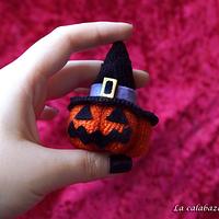 Halloween pumpkin Amigurumi - La Calabaza de Jack