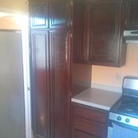 Revitalized kitchen cabinets 