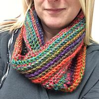 Topsy Turvy Möbius Cowl