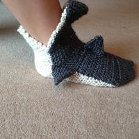 Shark socks  - Project by Rubyred0825