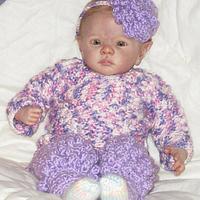 Lilac Baby Outfit - Project by Chrysalis