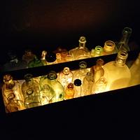 Toolbox Bottle Lamp - Project by Justin 