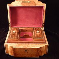Maple Burl Jewelry Box