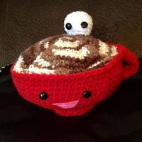 crochet hot chocolate - Project by Rebecca Taylor