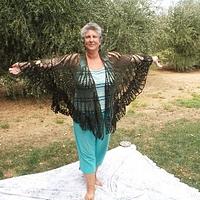 Black Swan Shawl