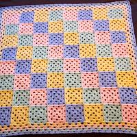 Granny Square Baby Blanket - Project by Vorlicek