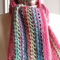 Cotton Candy Scarf