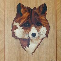 Fox marquetry to order by Andulino - Project by Andulino