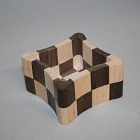 Curved Checkerboard Box