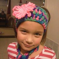 Headbands and matching scarfs - Project by Dora Medsker