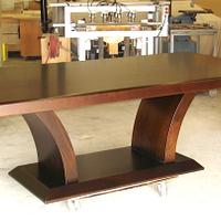 Walnut Dining Table and Buffet