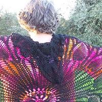 Black Butterfly Shawl