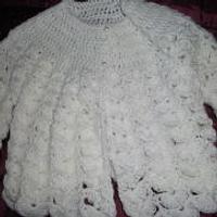crochet jacket - Project by mobilecrafts