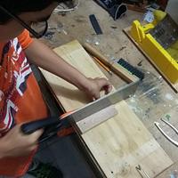 Jig for making miniature trees