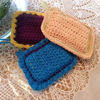 Crocheted spongies