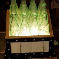 Steampunk Coco-Cola Bottle Lamp - Project by Justin 
