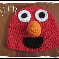 Elmo The Red Guy Crochet Hat - Project by Heather Macias