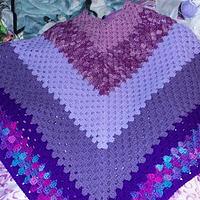 Purple Poncho II