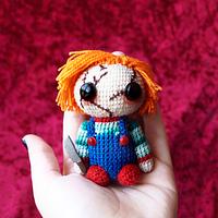 Chucky Amigurumi - La Calabaza de Jack