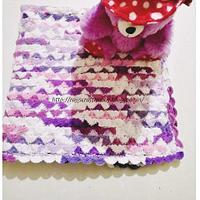 Crochet Baby Blanket - Catherine Wheel / Starburst Stitch - Project by rajiscrafthobby