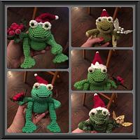 Christmas Frog Ornaments - Project by Alana Judah