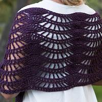 Waves Crochet Shawl