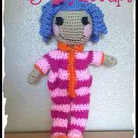 Pillow Featherbed Crochet Lalaloopsy Doll - Project by Heather Macias