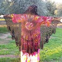 Black Butterfly Shawl - Project by Kristi