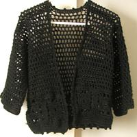 hand crocheted sweater - Project by Edna