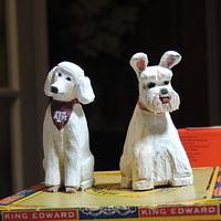Carved dogs for friends - Project by Rolando Pupo