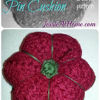 Felted Floral Pincushion