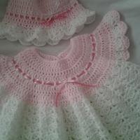 Beautiful angel top and frilled hat